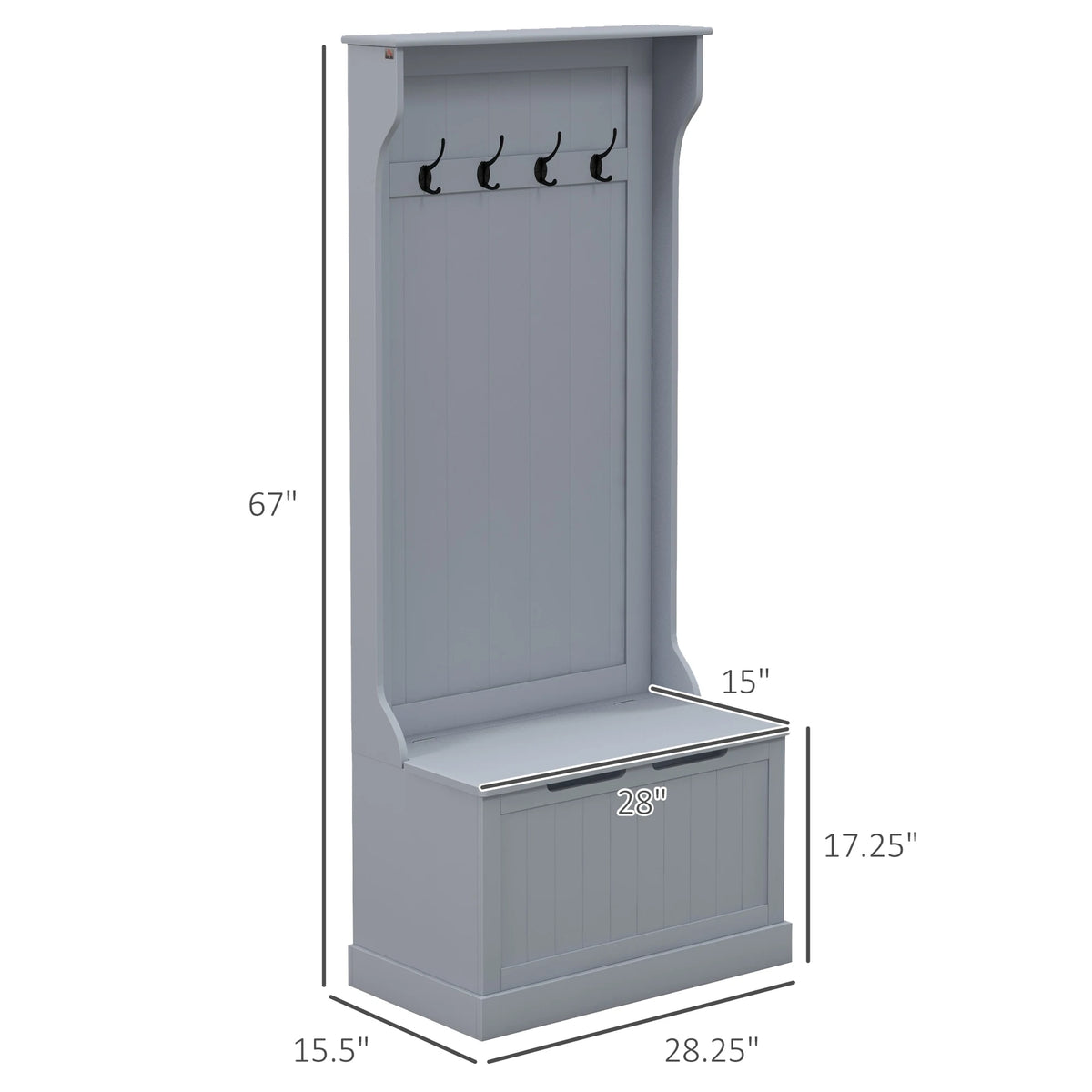Havenrest Hall Tree with Storage Bench