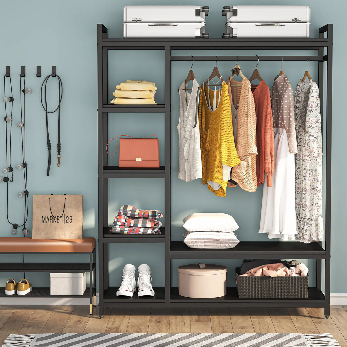 Whisperarc Freestanding Clothes Rack