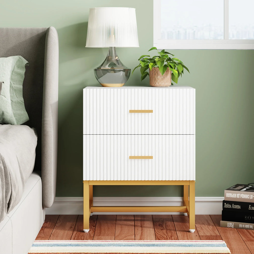 Ainsley Two-Drawer Nightstand
