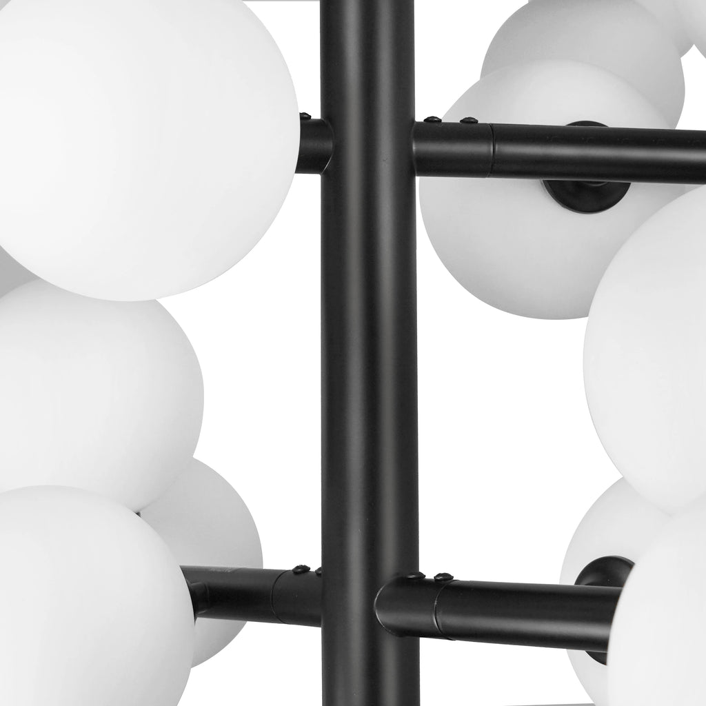 Orbelume Glass Globe Branch Chandelier