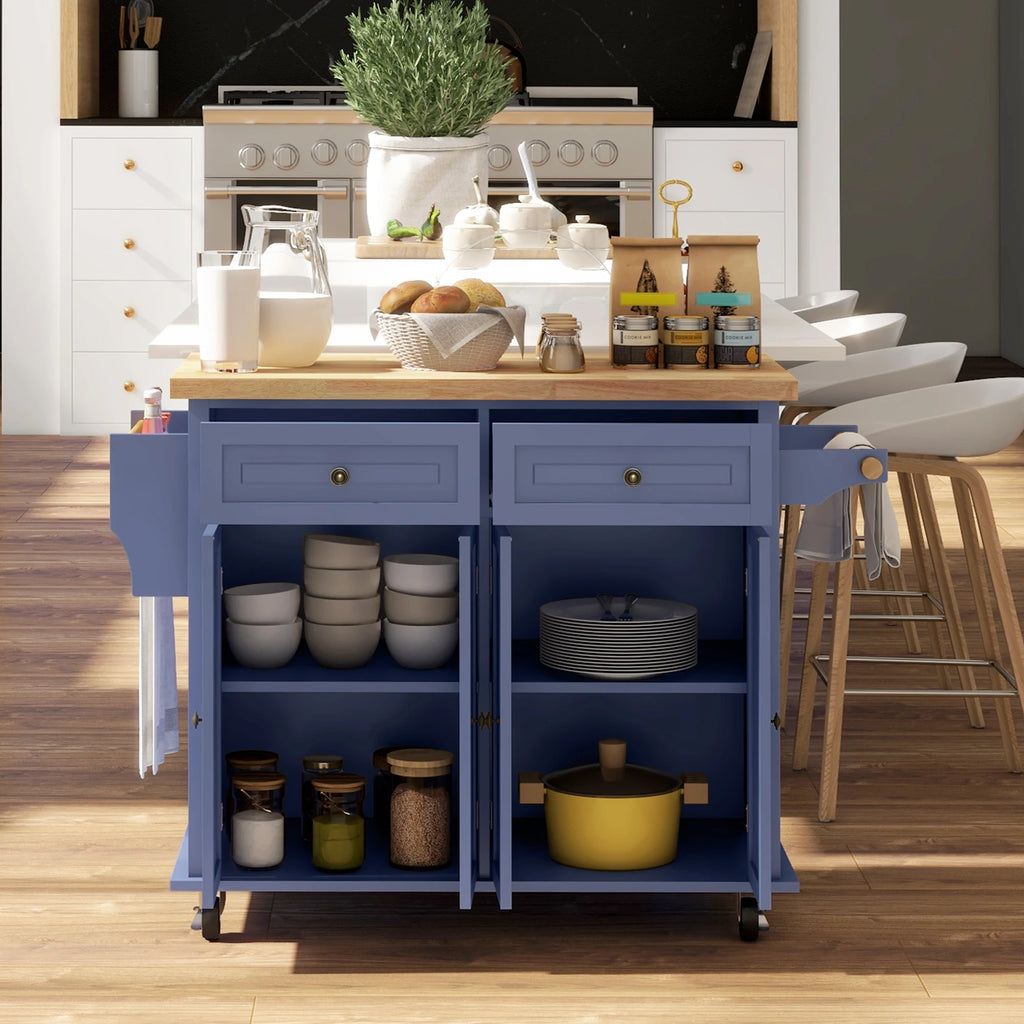 Bluehaven Mobile Kitchen Island