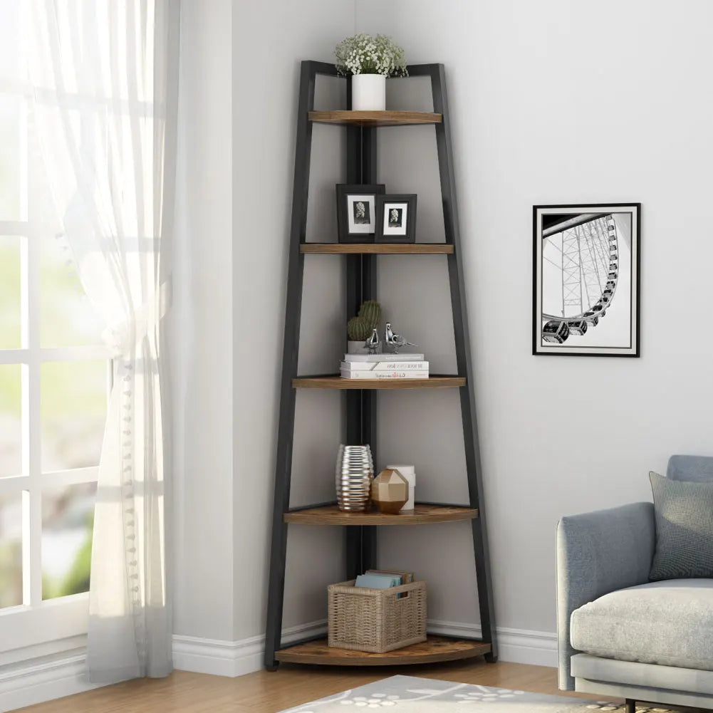 Mossloom Corner Bookcase