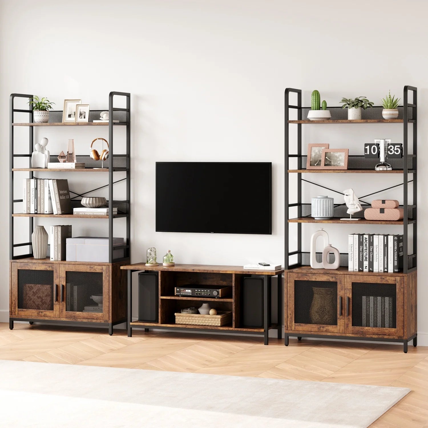 Nerina Four-Tier Storage Bookcase