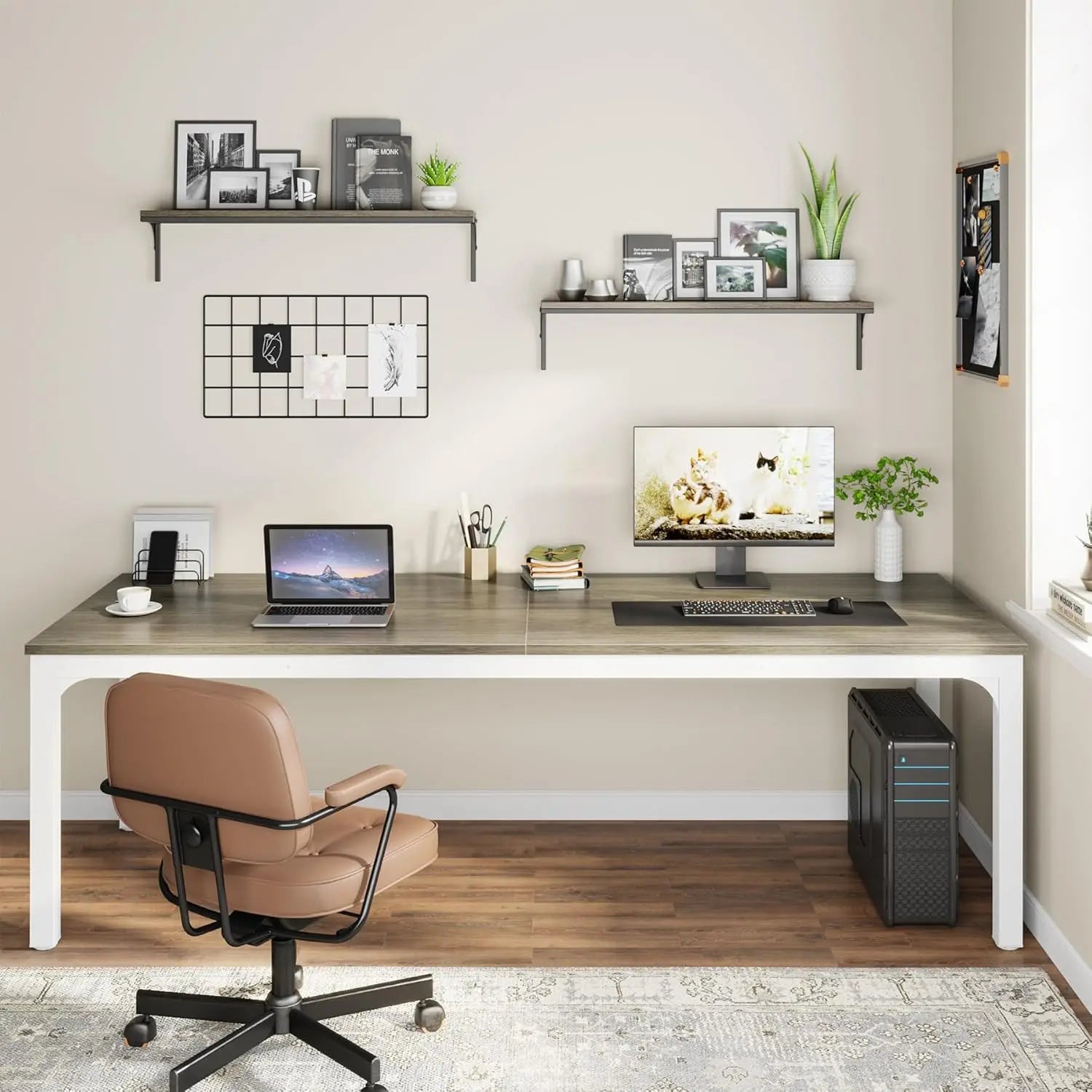 Norcross Two-Person Desk