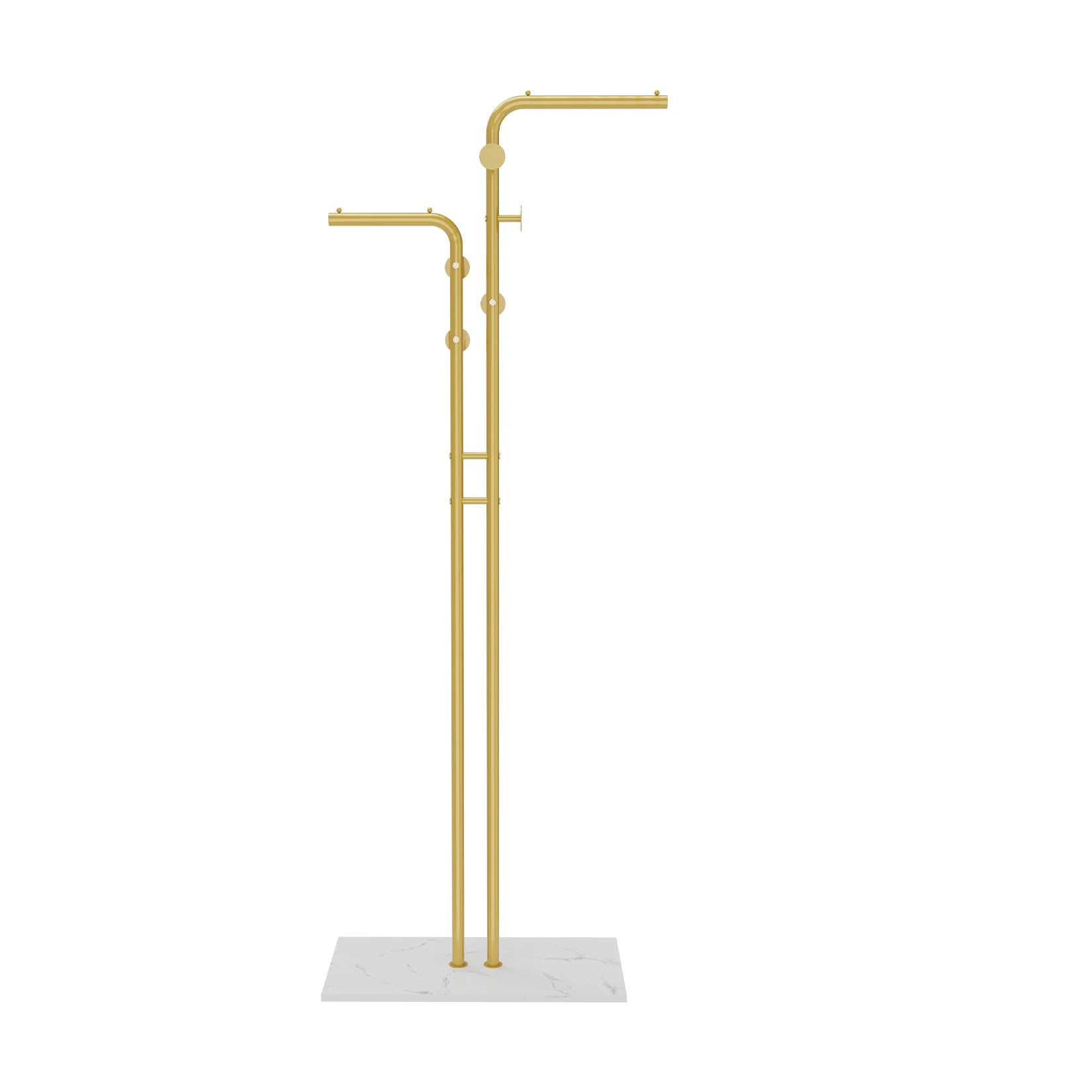 Rivelle Gold Floor Coat Rack