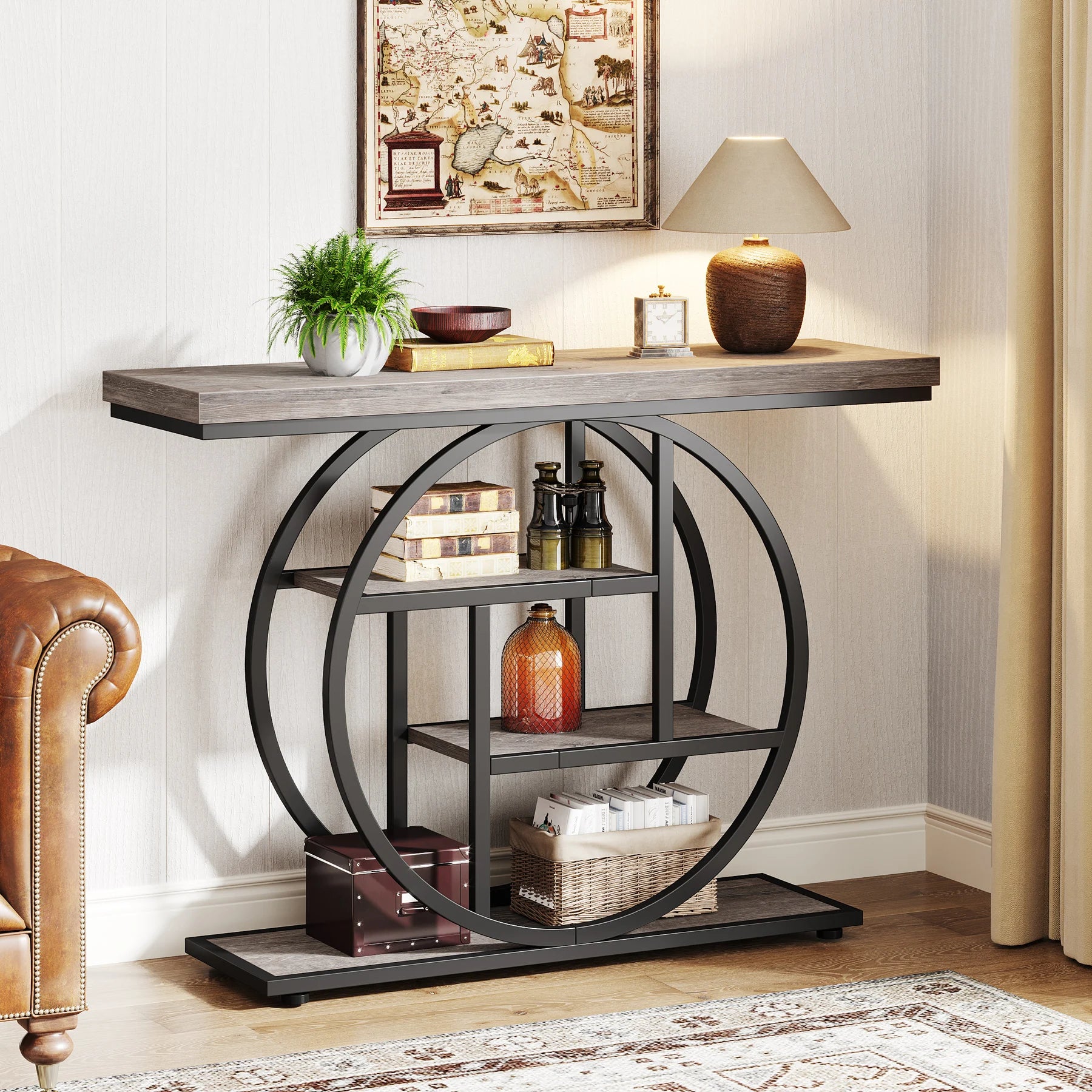 Zuri Sculptural Console Table