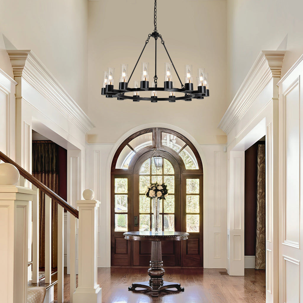 Thornleigh Wagon Wheel Chandelier