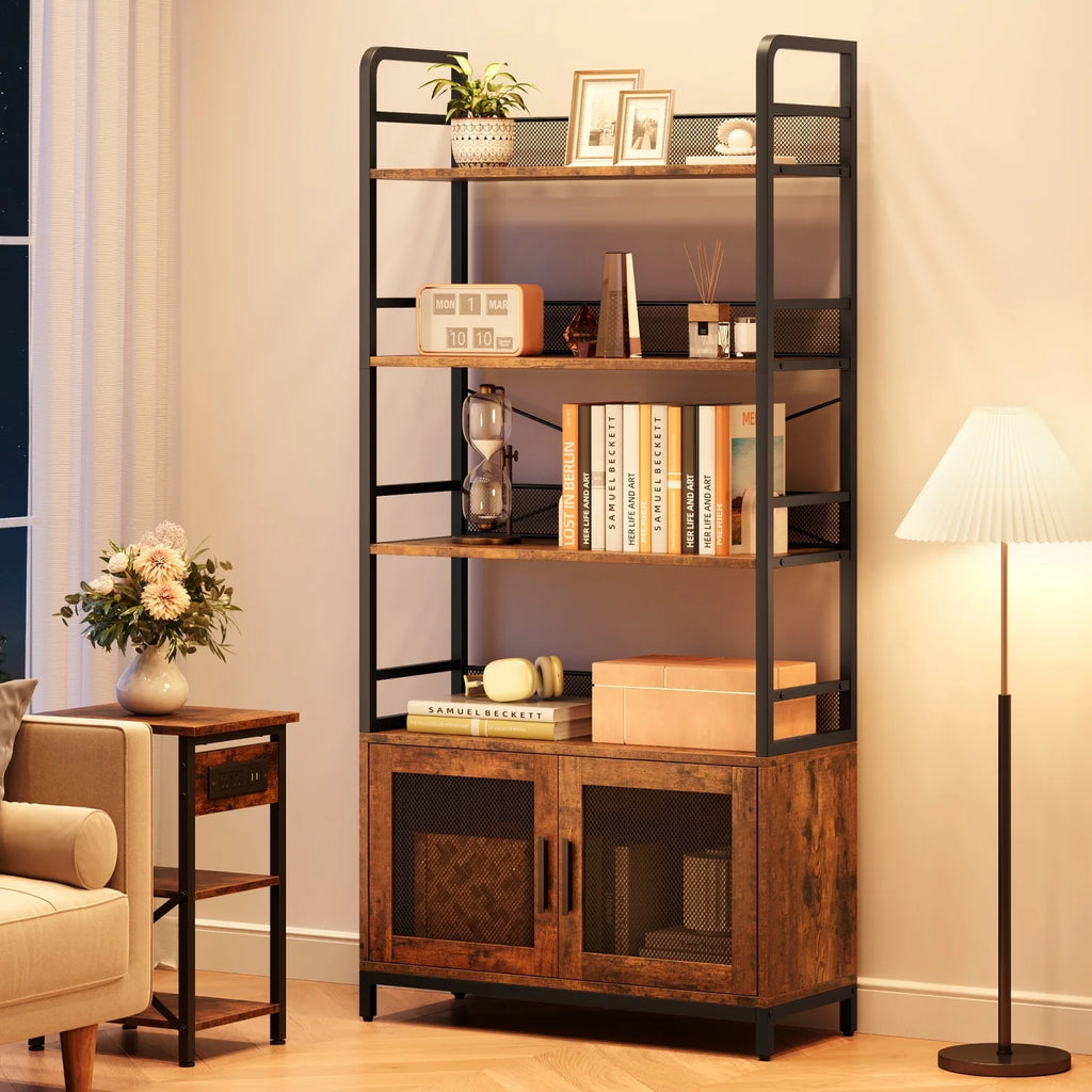 Nerina Four-Tier Storage Bookcase