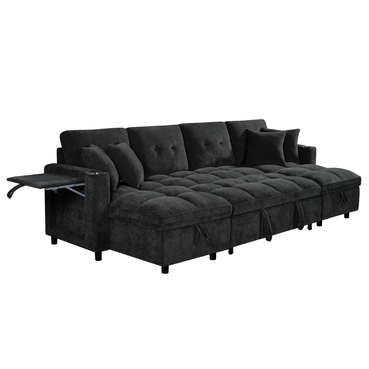Aldermore U-Shaped Storage Sleeper Sectional
