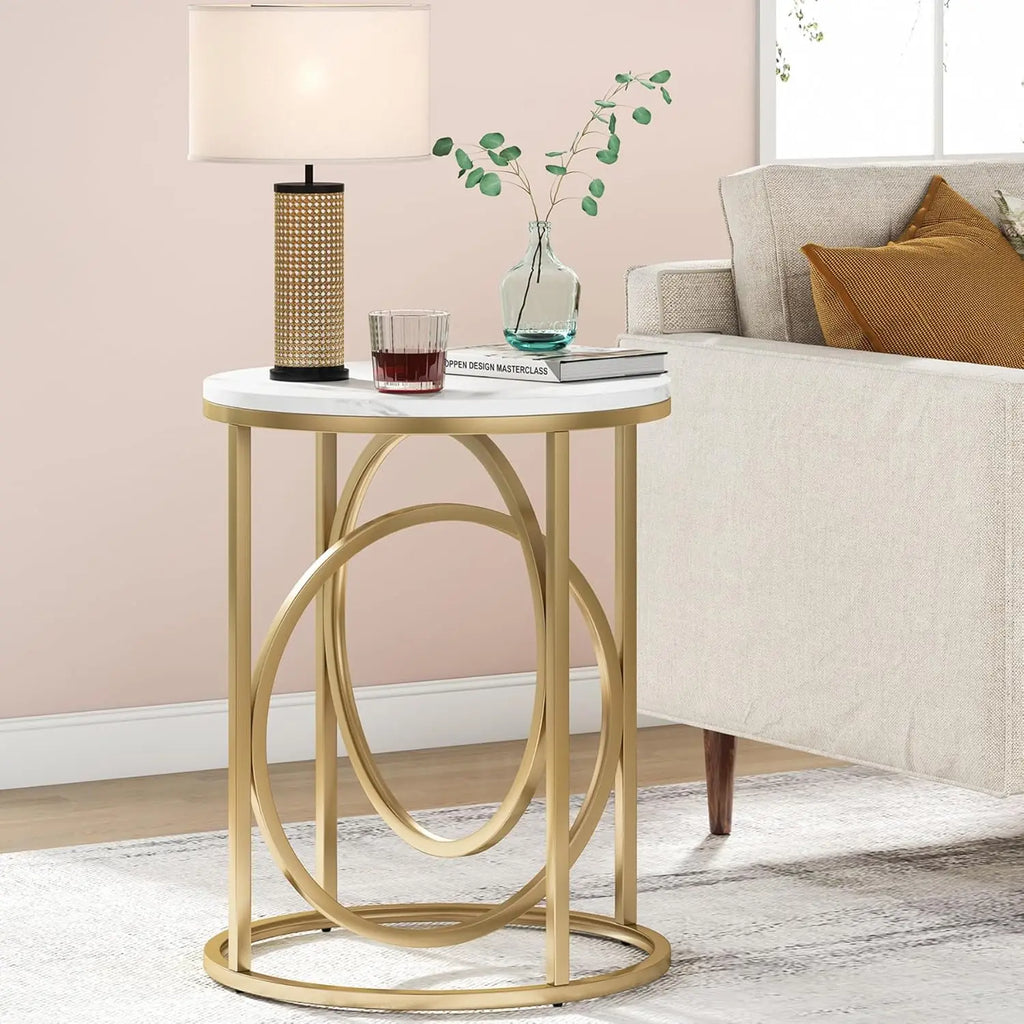Mona Round Accent Table
