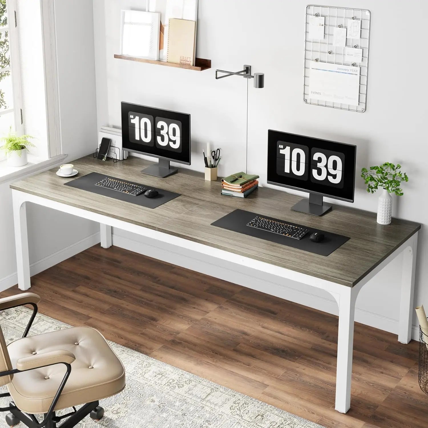 Norcross Two-Person Desk