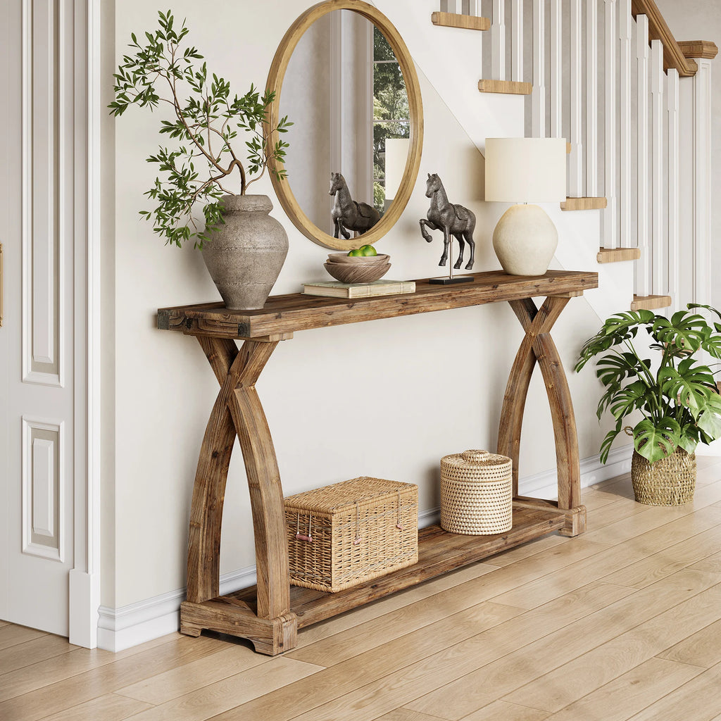 Laurelline 2-Tier Console Table