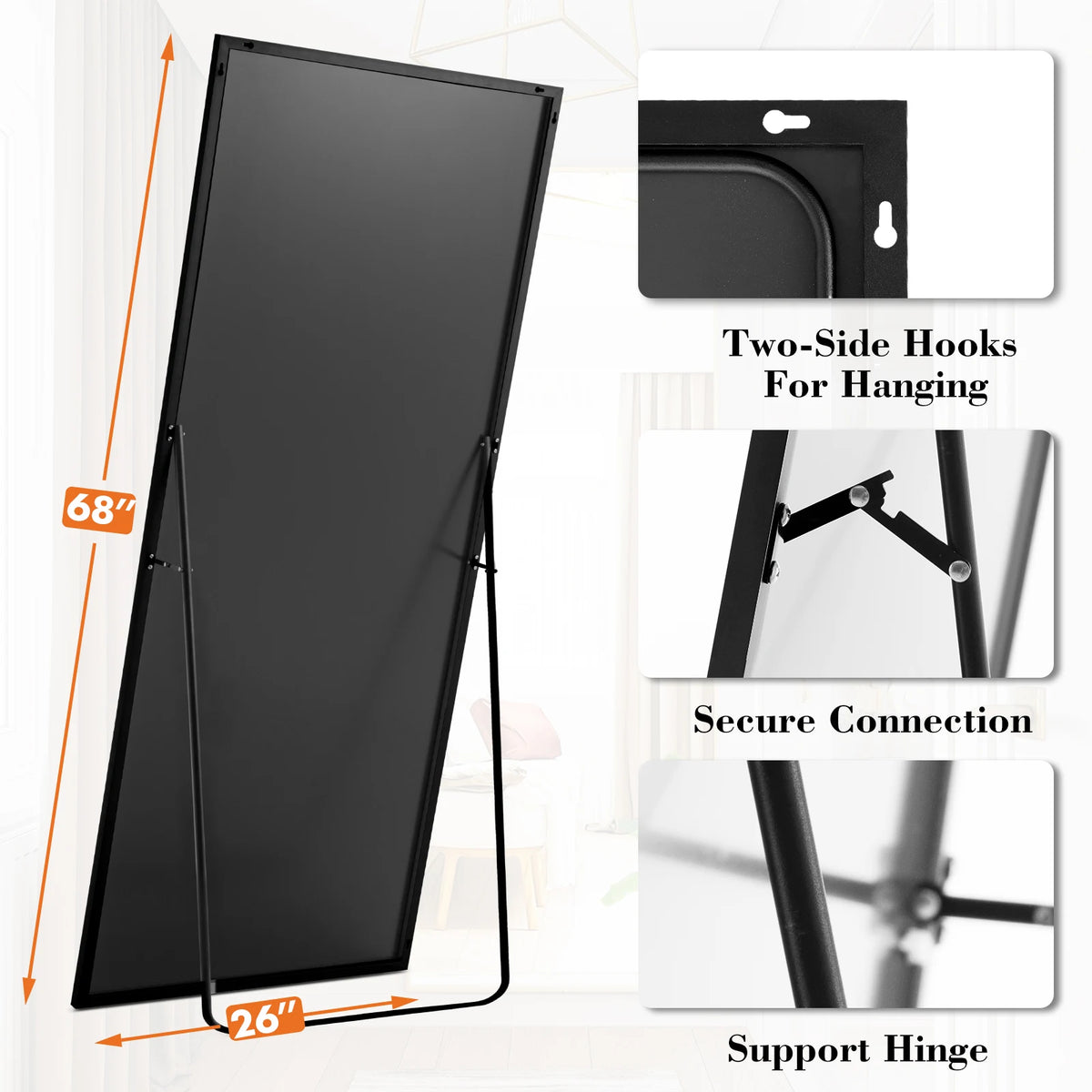 Ariarise Full-Length Floor Mirror
