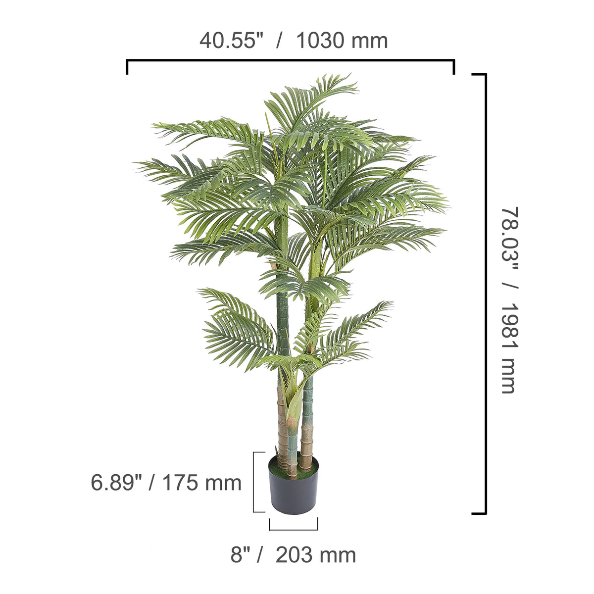 Everfrond Artificial Palm Tree Collection