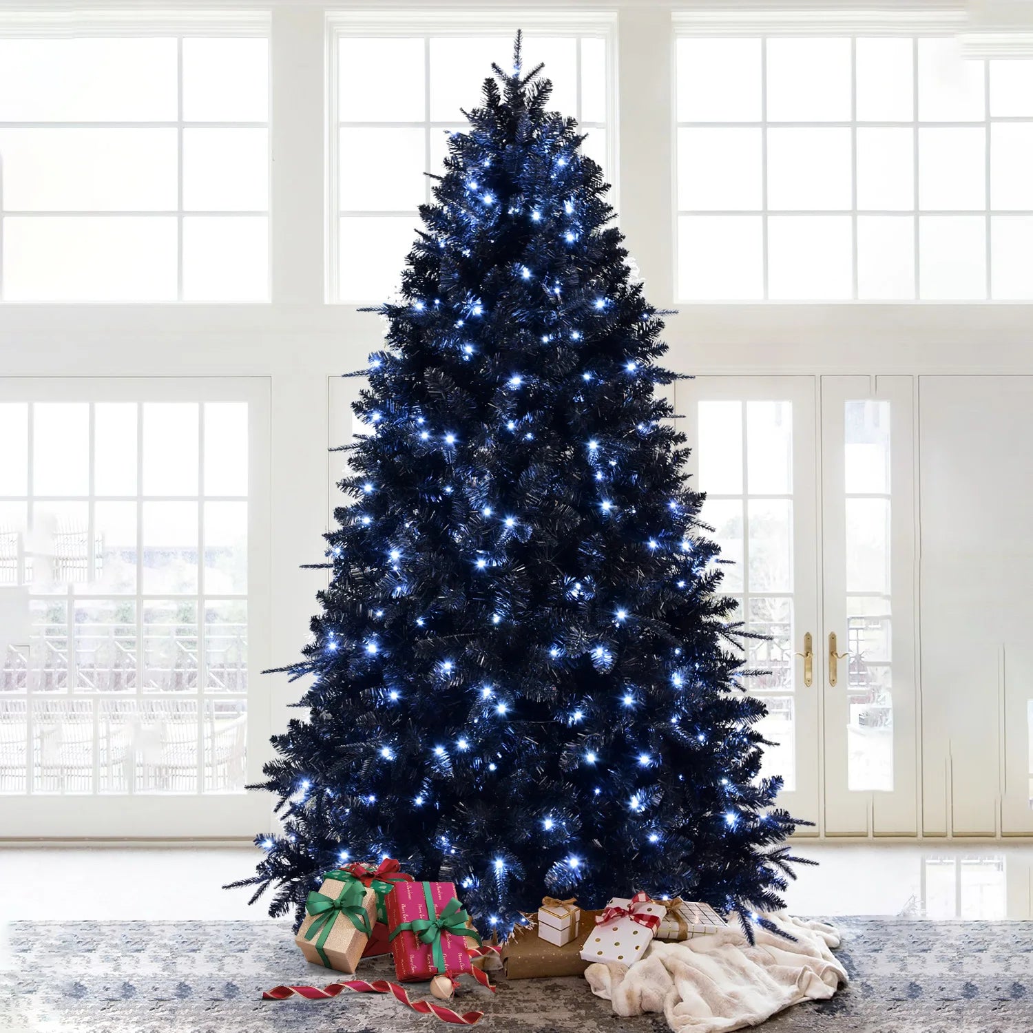Everfrost Midnight Pre-Lit Christmas Tree