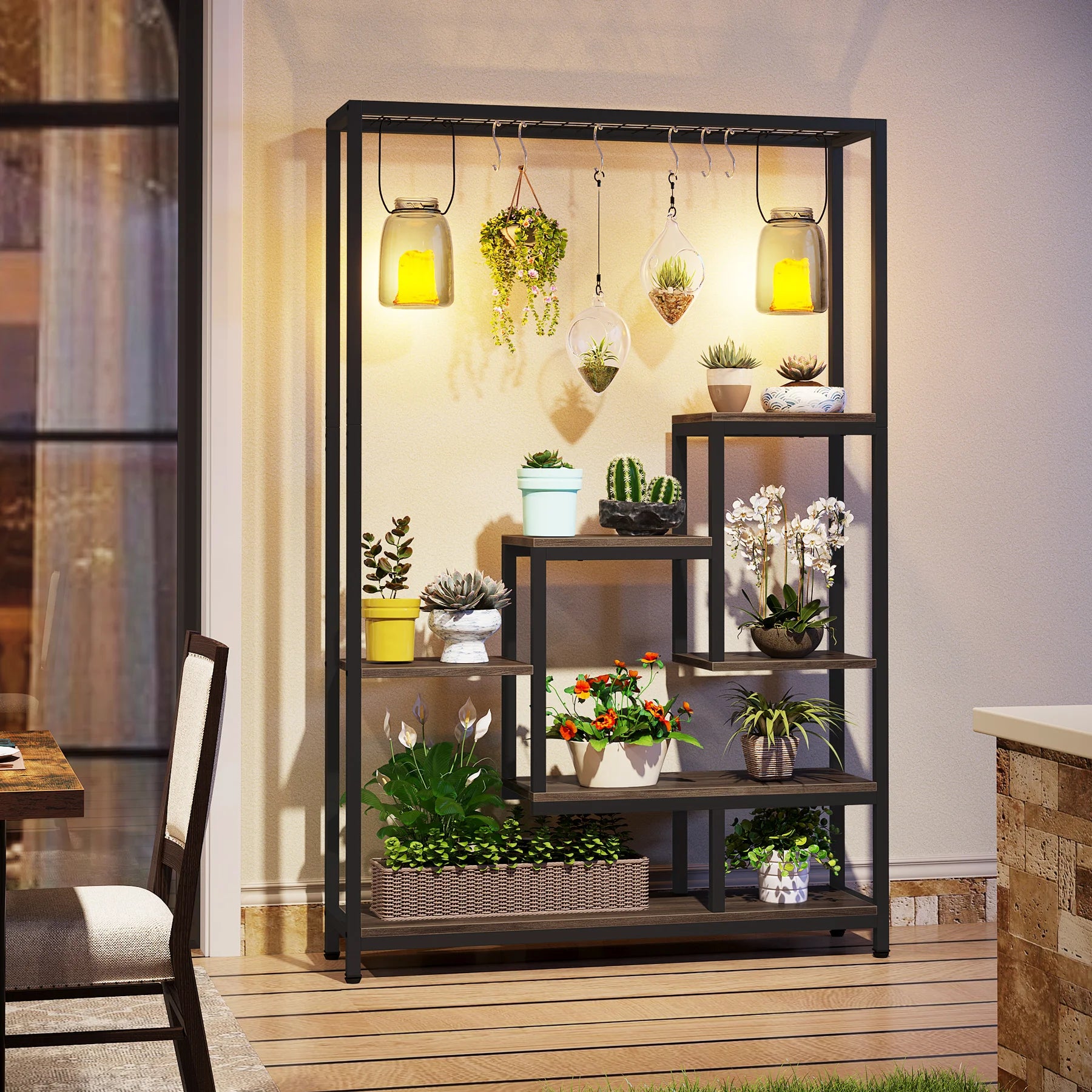 Lumira 7-Shelf Plant Stand