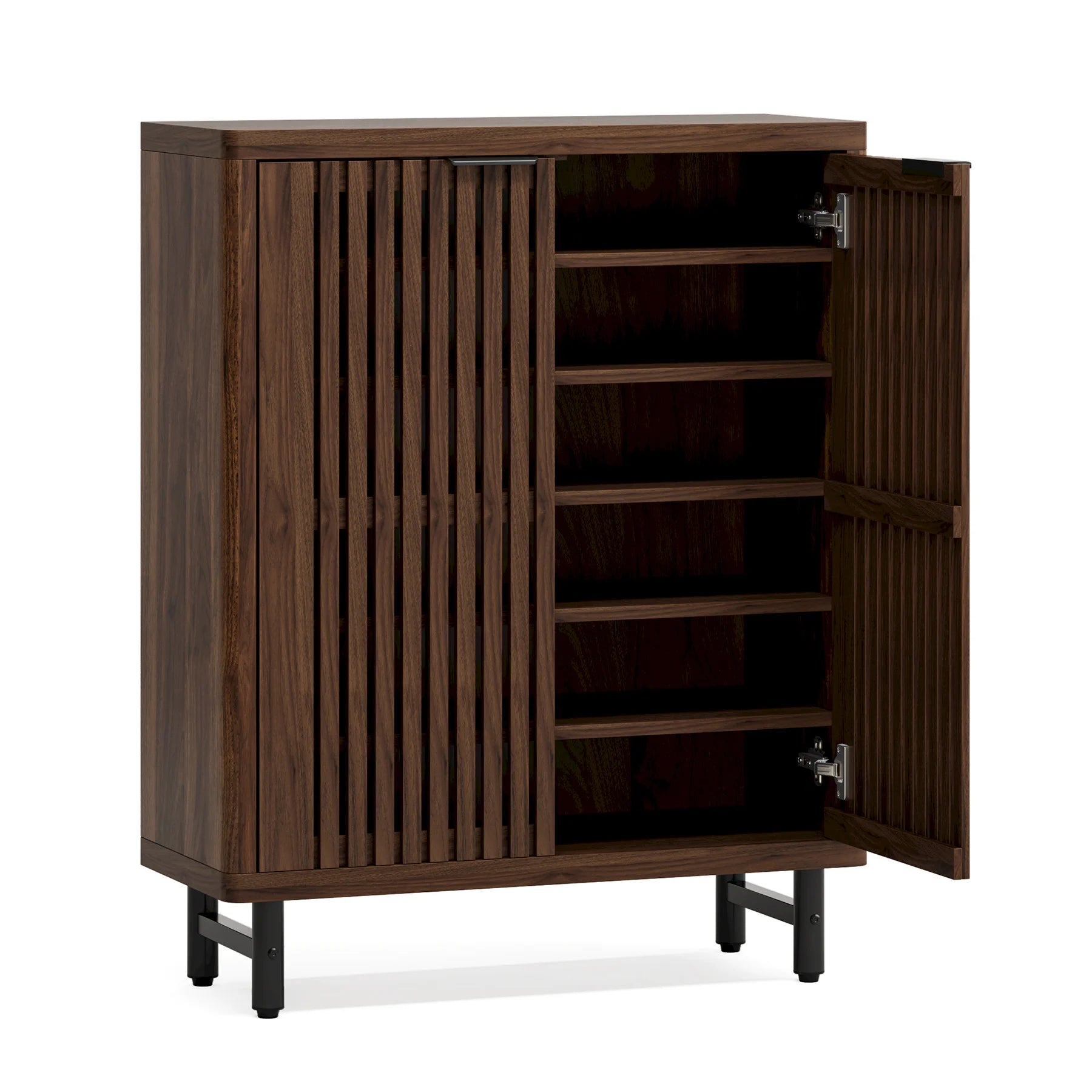 Adisa Louvered Shoe Cabinet