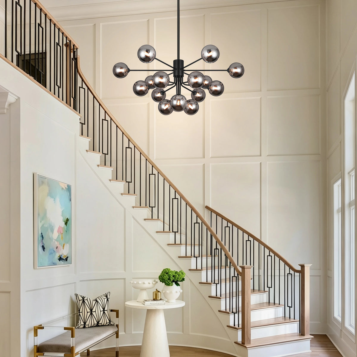 Ostwick Bubble Sputnik Chandelier