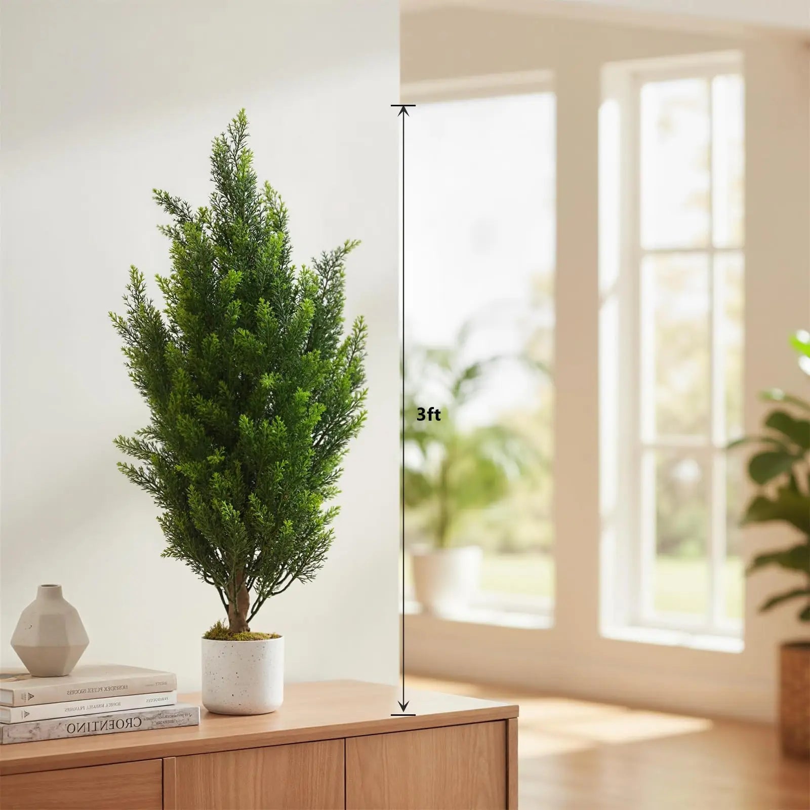 Elowen 3-Foot Artificial Trees, Set of 2