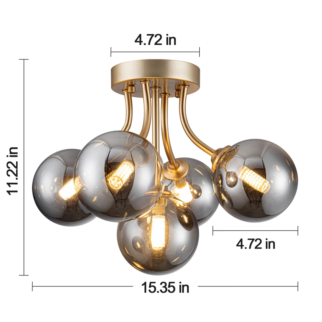 Fairmere Sputnik Ceiling Light