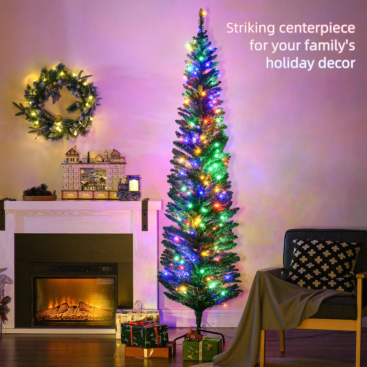 Prismpine multicolor LED Christmas tree feature image
