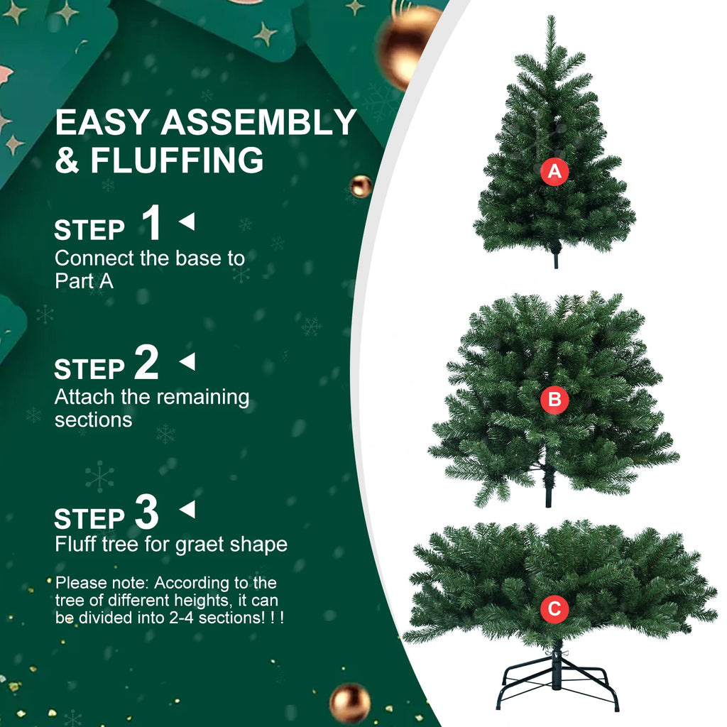 Everfrost Memory-Wire Full Christmas Tree
