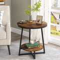 Turner Round 2-Tier End Table