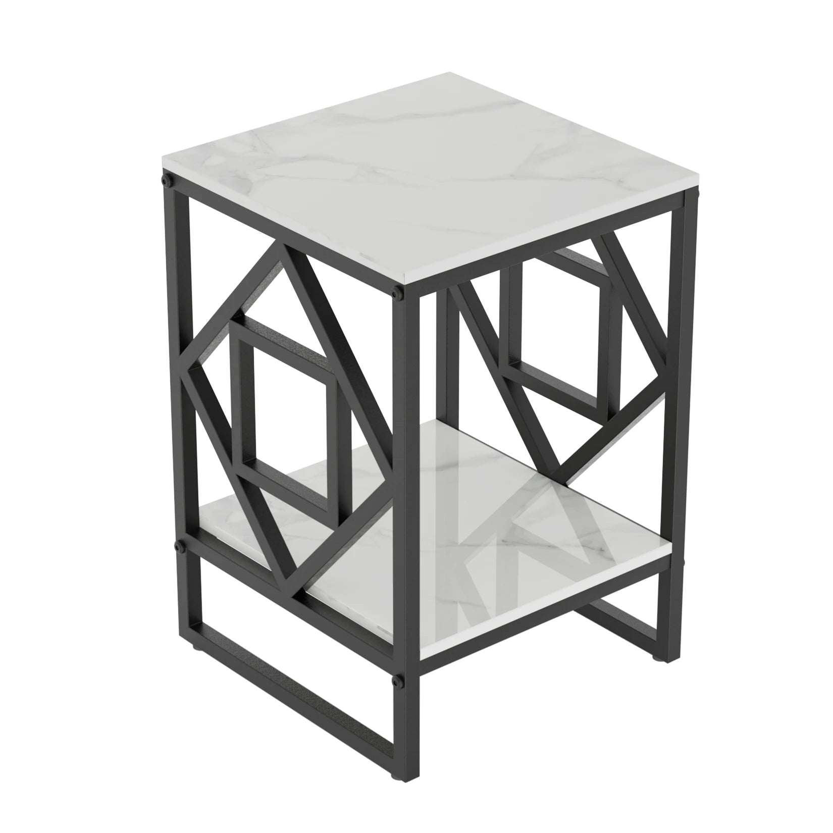 Briar 2-Tier Sintered Stone End Table