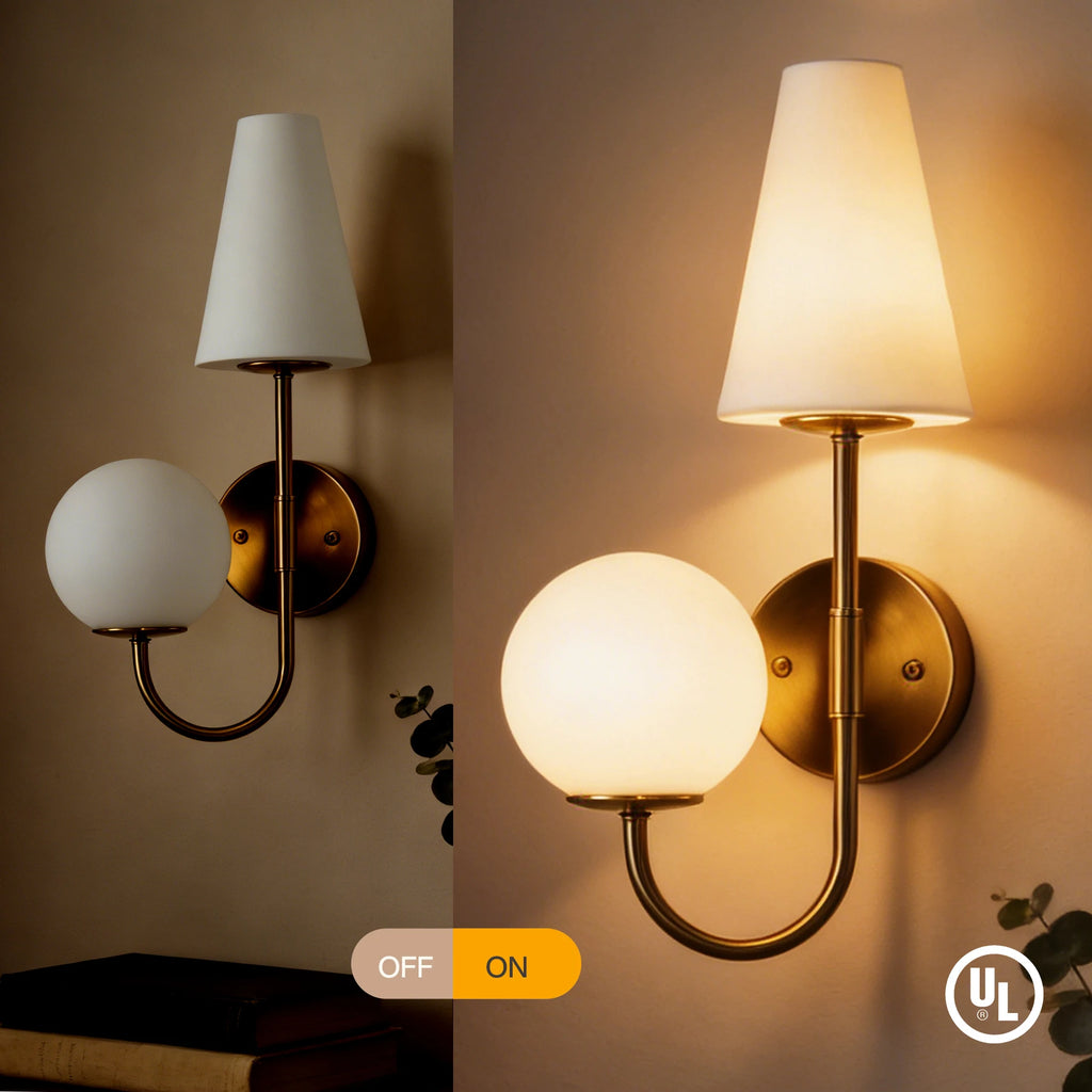 Asterarc Double-Head Wall Sconce