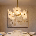 Bellrose 4-Light Glass Chandelier