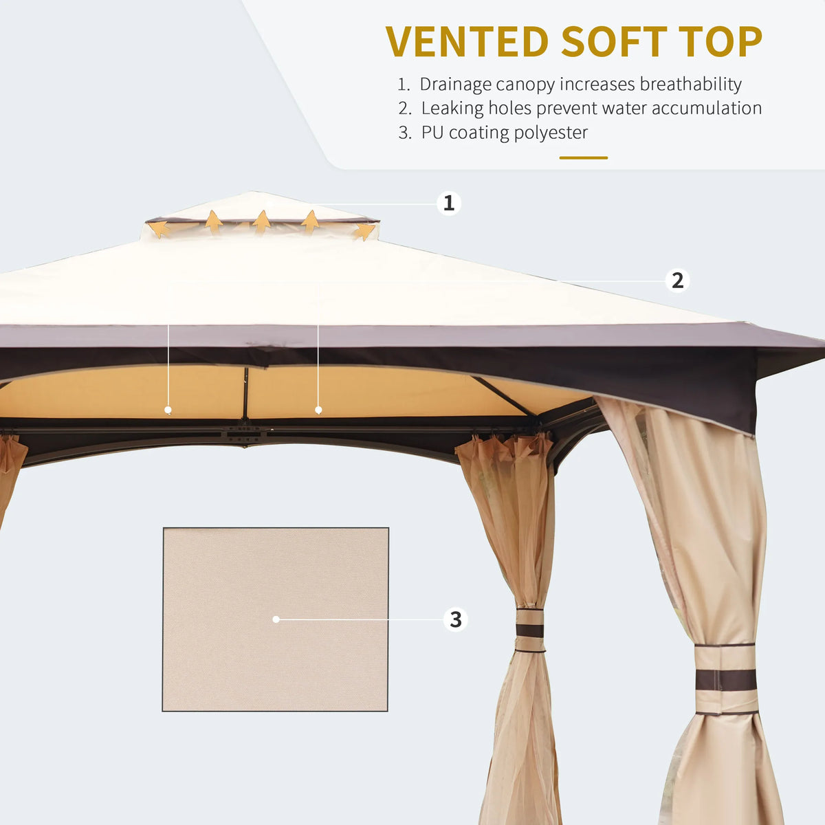 Airshade Mesh Gazebo