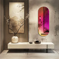 Soleia Iridescent Wall Mirror