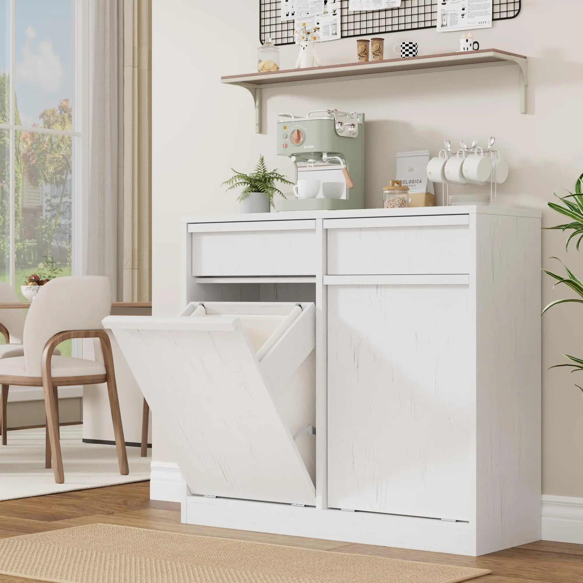 Norwood Double Tilt-Out Hamper Cabinet