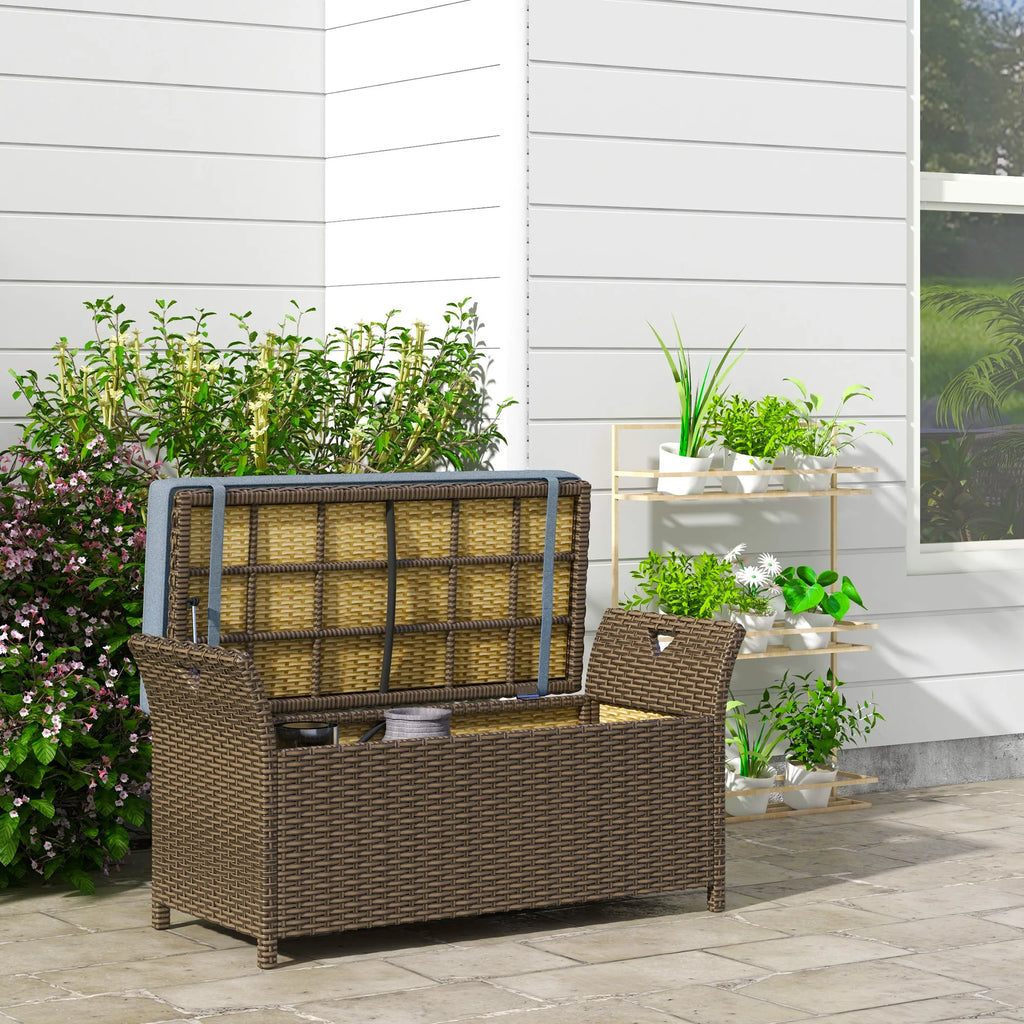 Haldenby Rattan Storage Bench