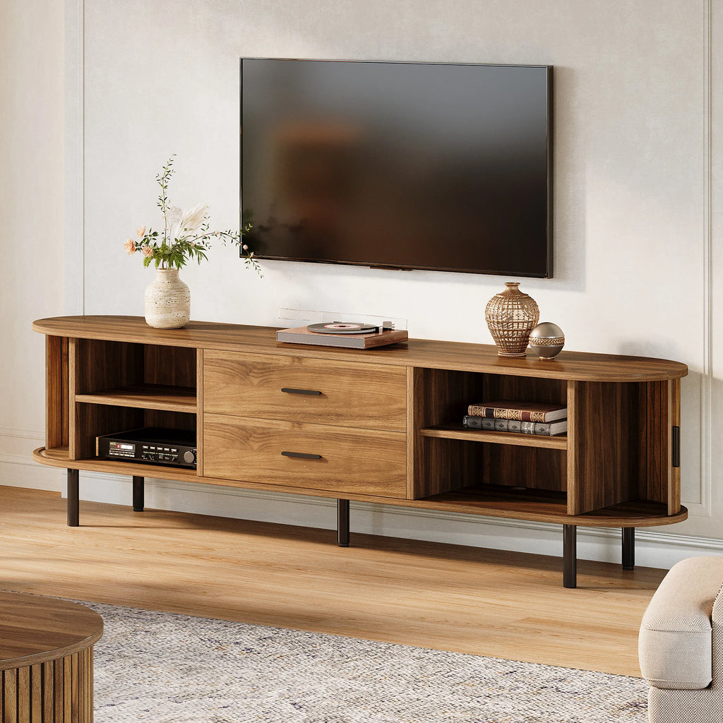 Glimmerloom Fluted TV Stand