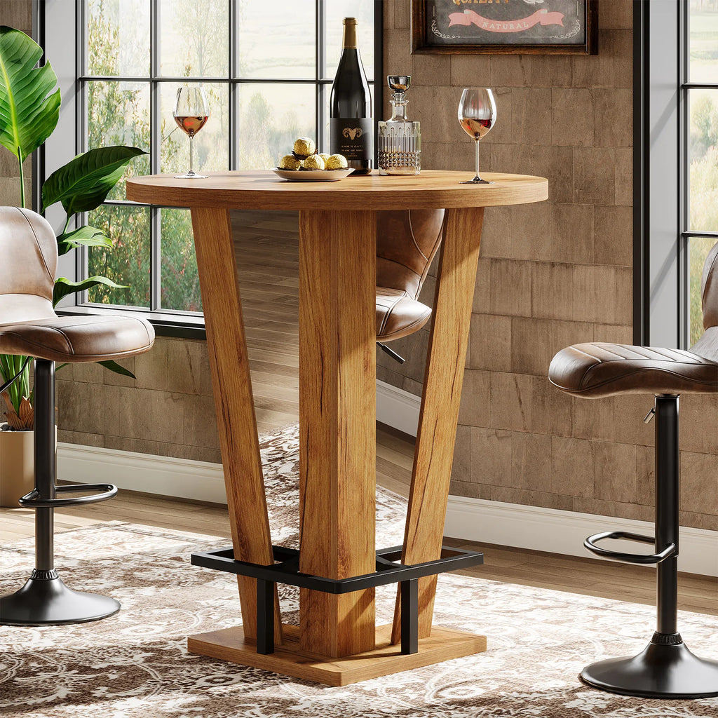 Sonnetline Round Bar Table