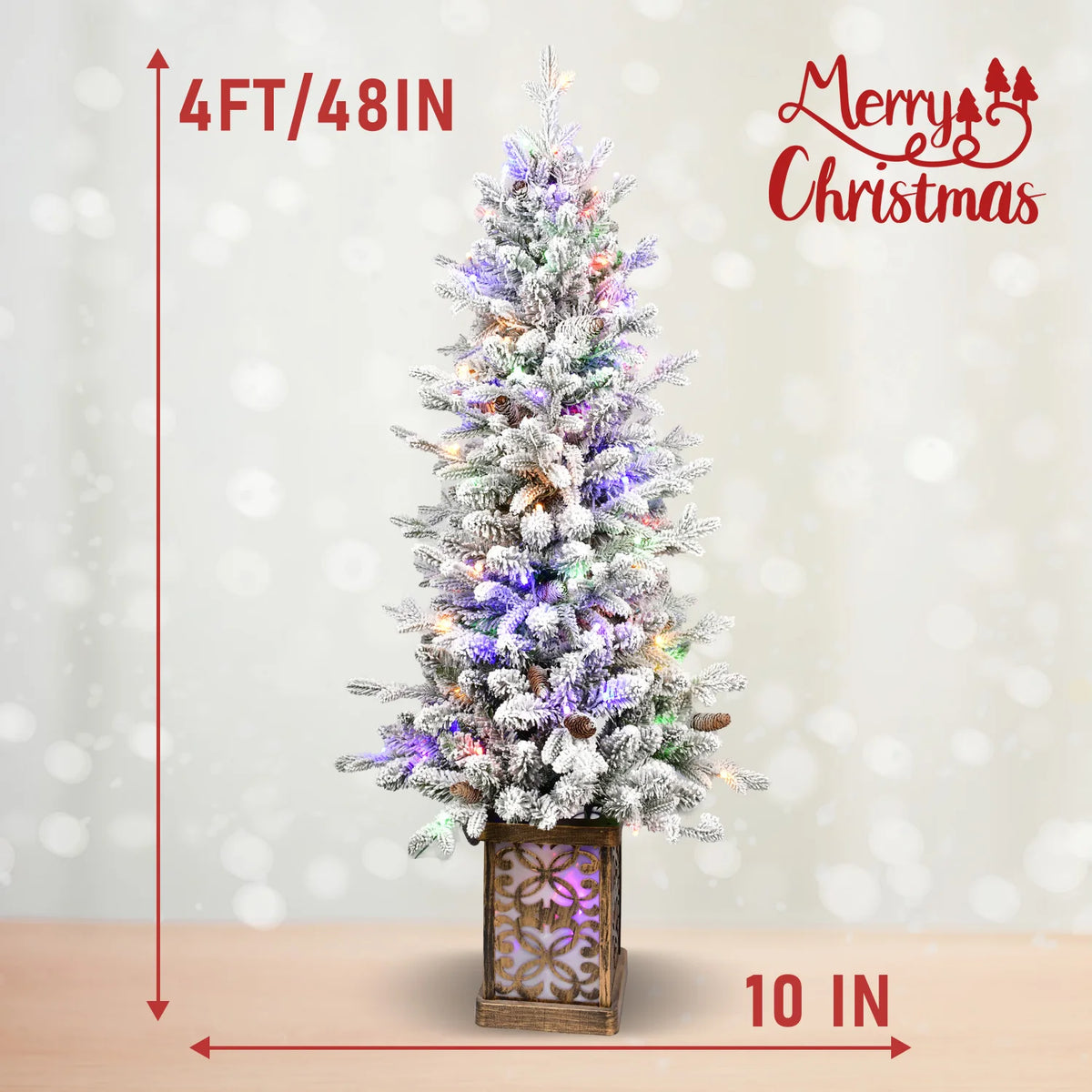 Snowglade 4-Foot LED Christmas Tree
