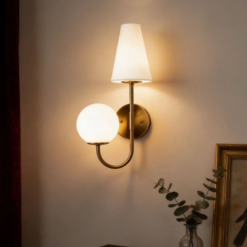 Asterarc Double-Head Wall Sconce
