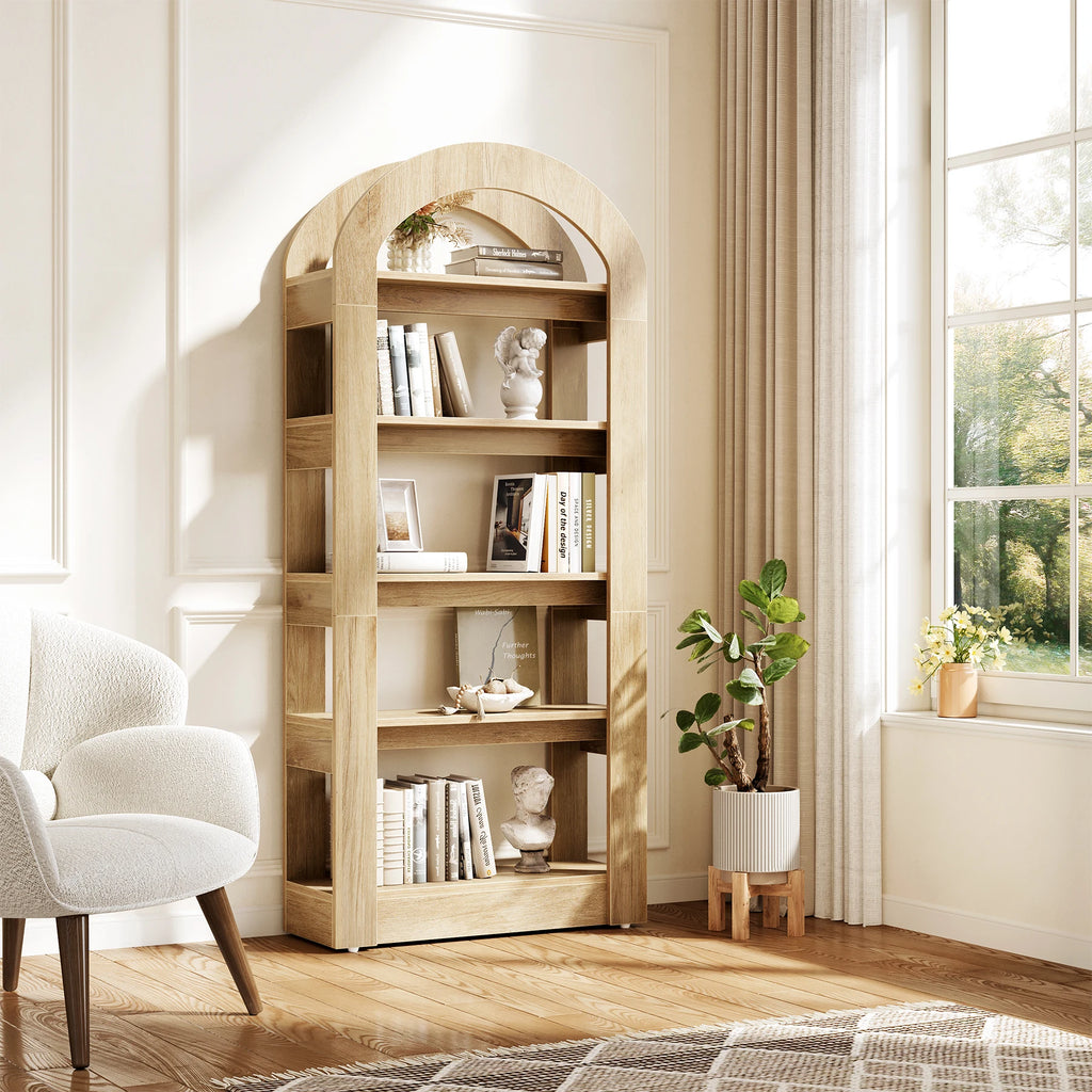 Gleamarc 5-Tier Bookcase
