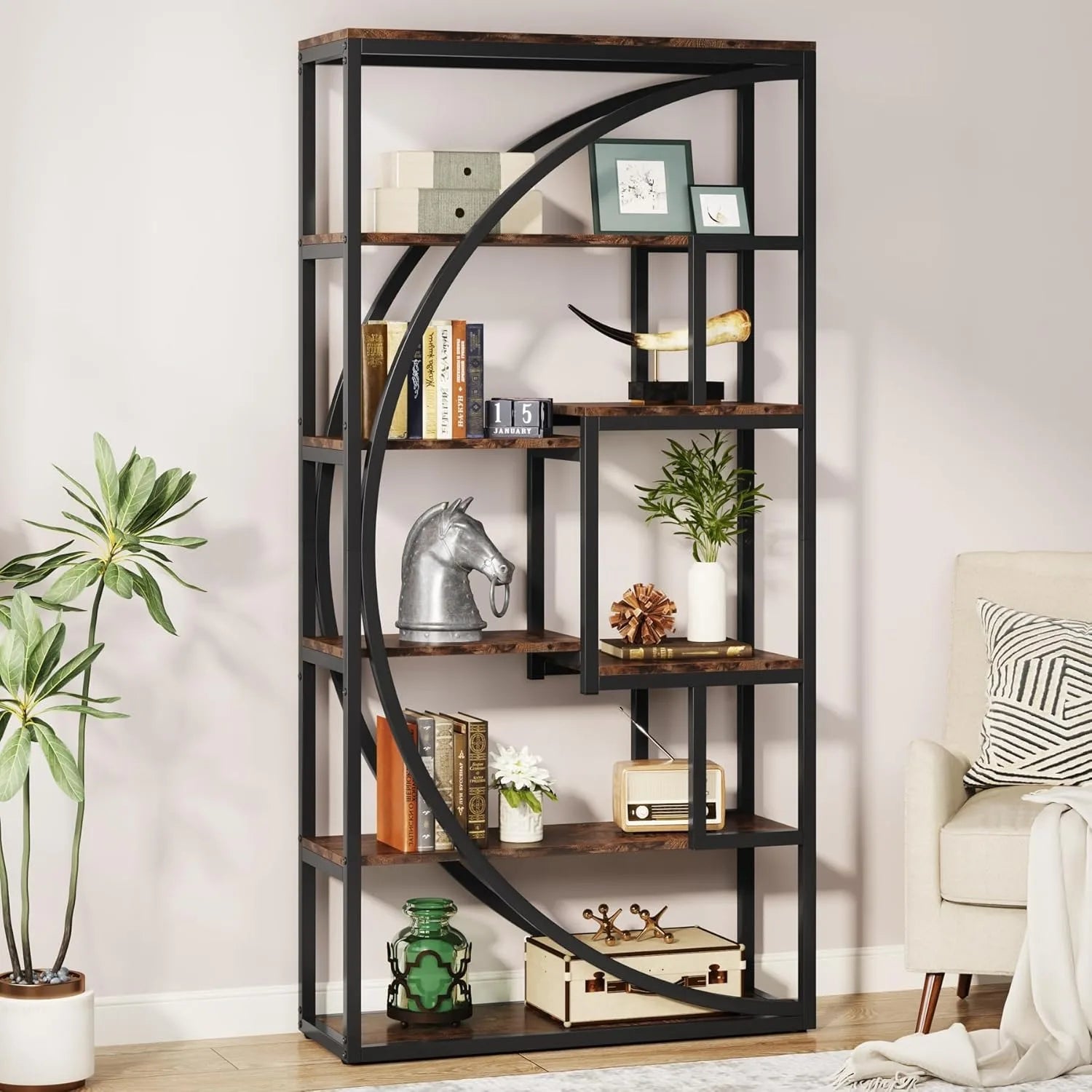 David Industrial Bookshelf