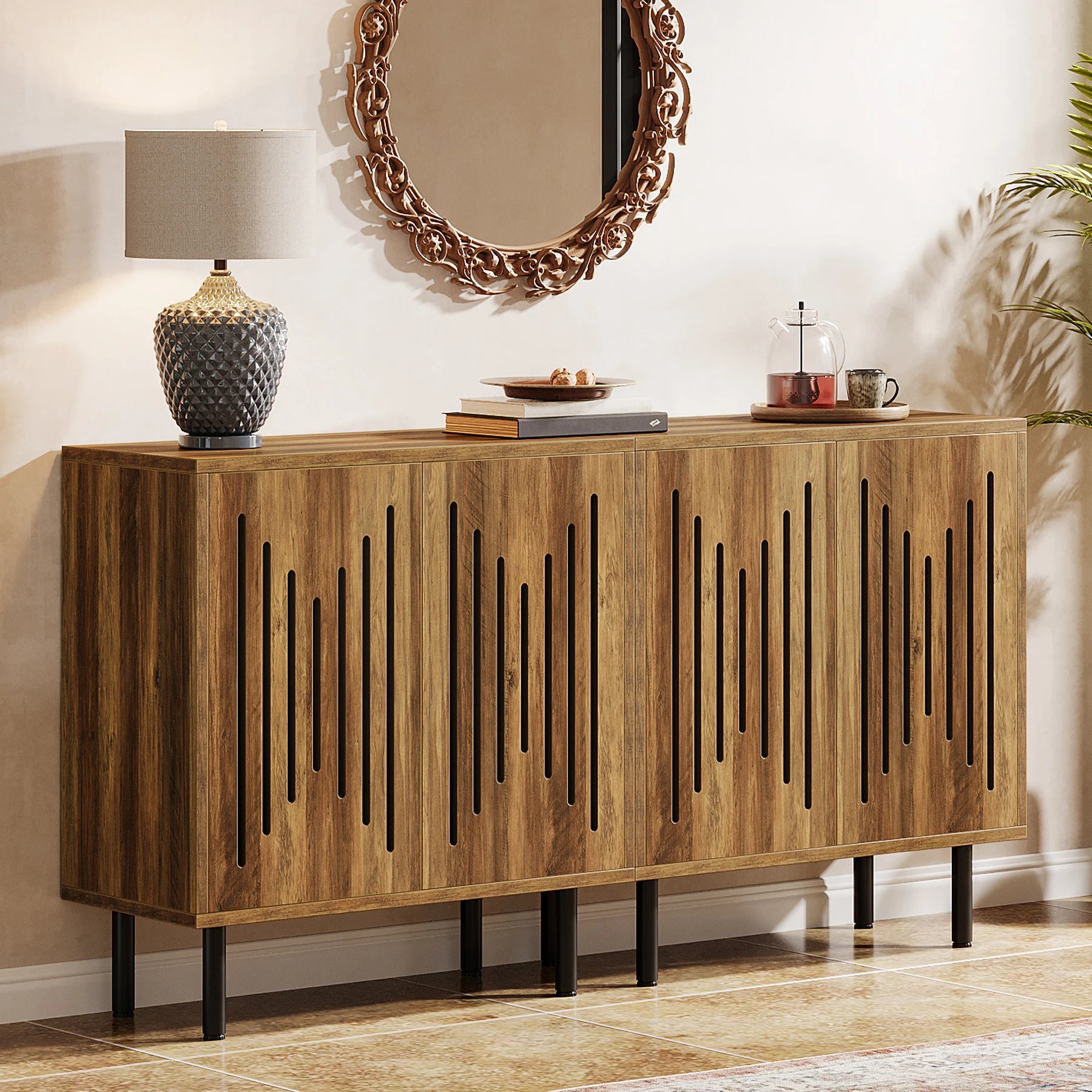 Imara Carved Sideboard Cabinet