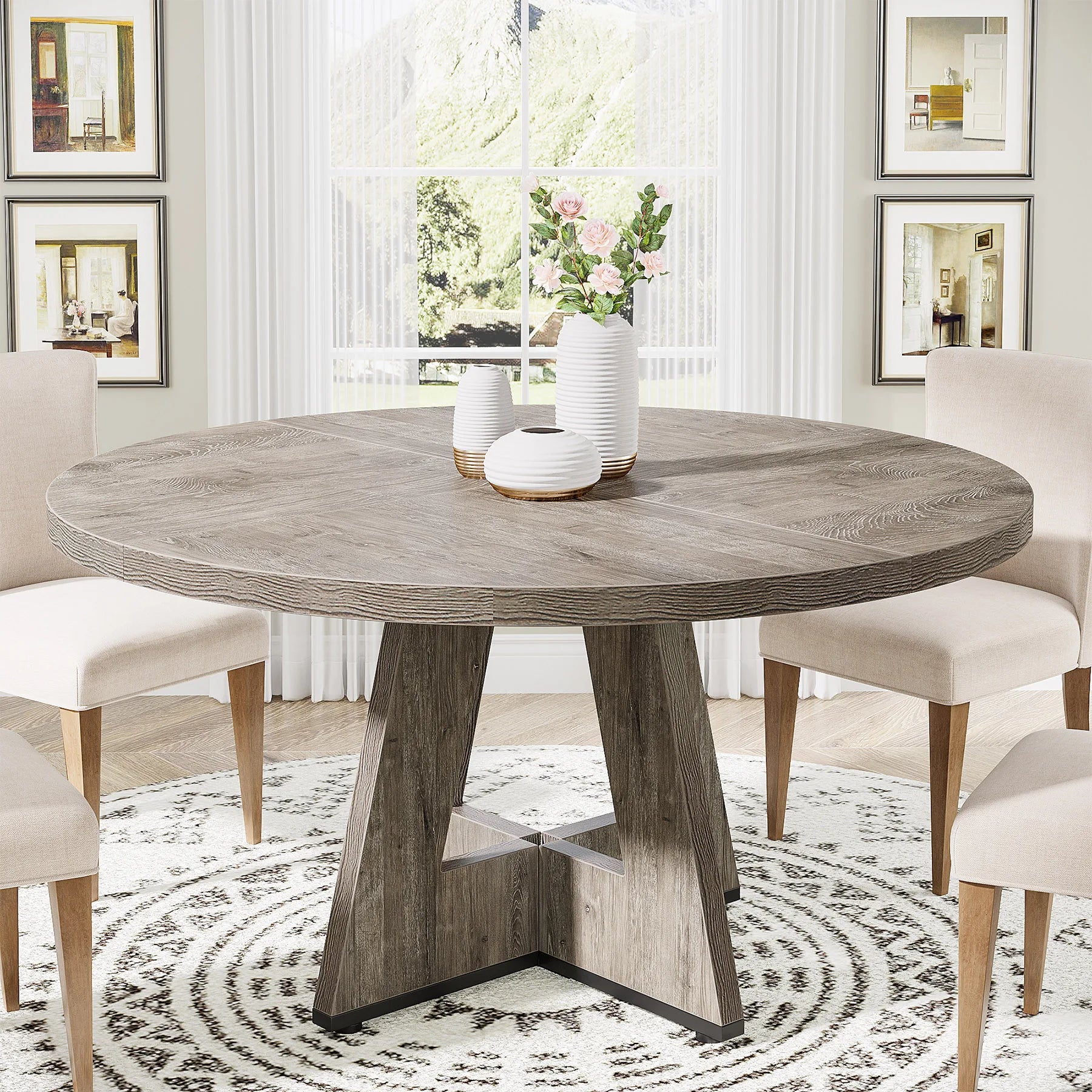 Azizi Round Dining Table