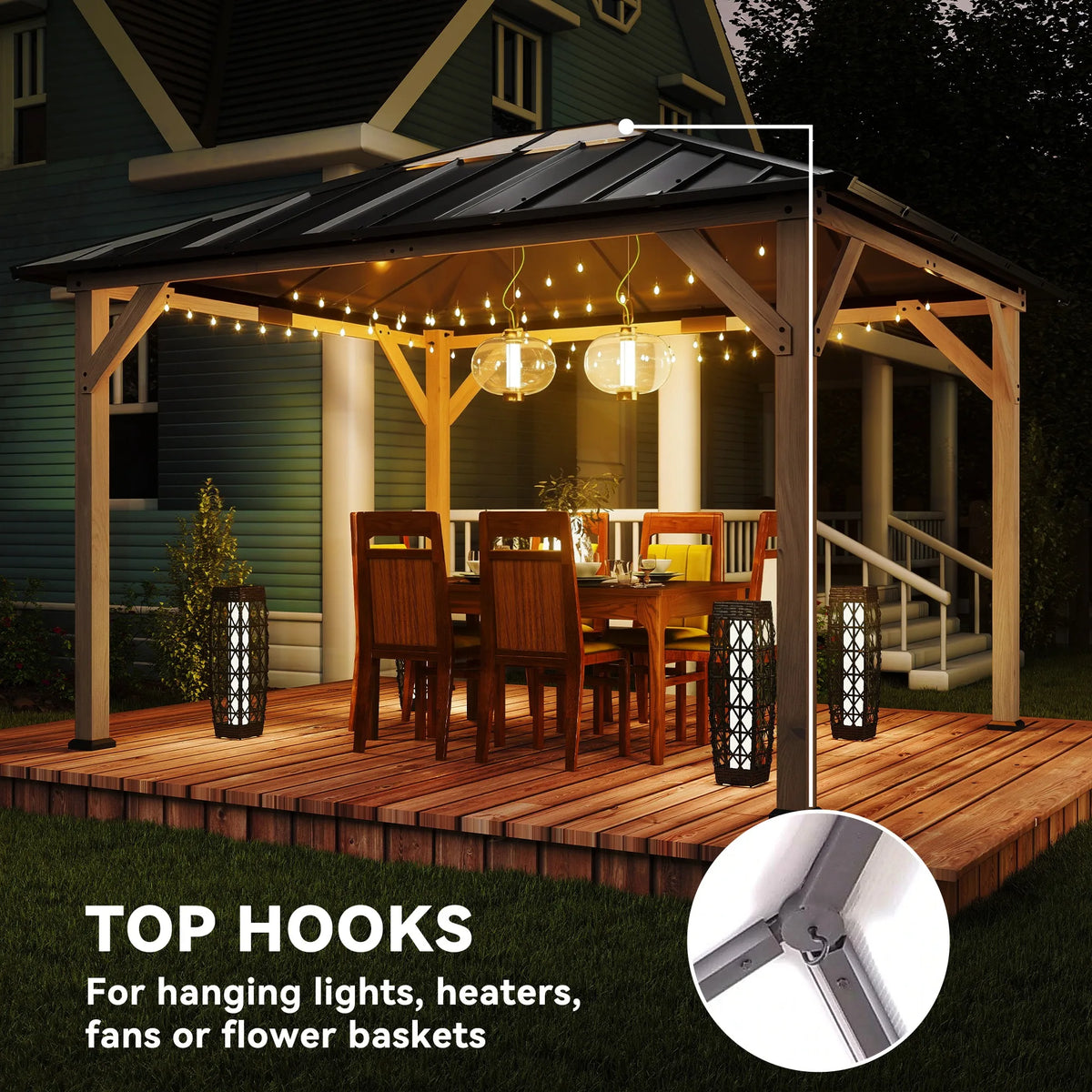 Oakveil Hardtop Gazebo