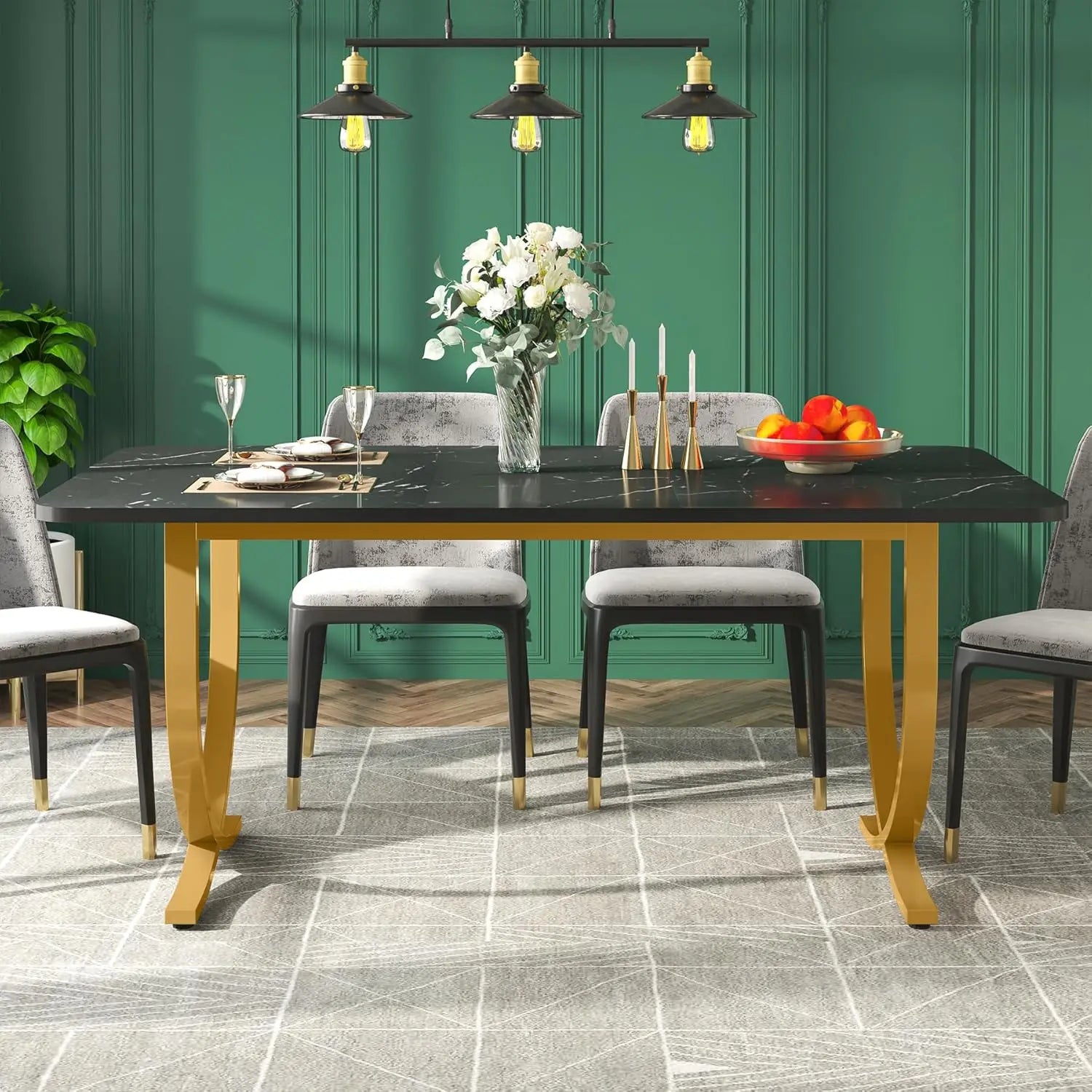 Larry Rectangular Dining Table