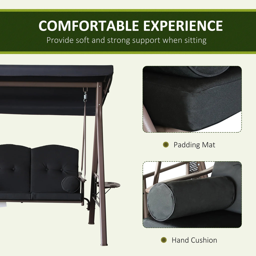 Kelswick Cushioned Canopy Swing