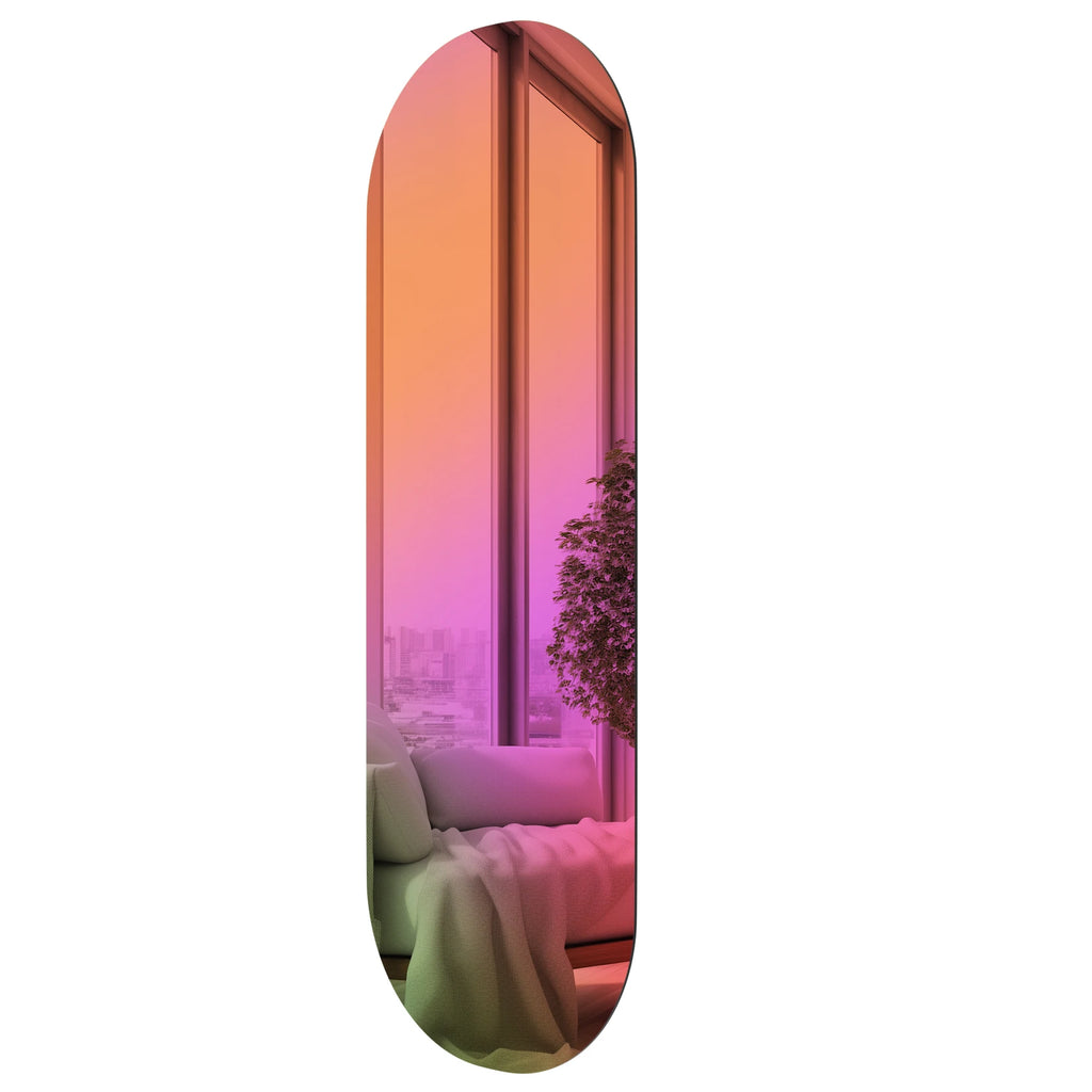 Soleia Iridescent Wall Mirror