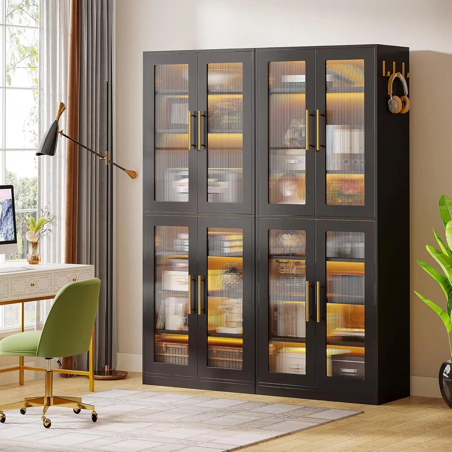 Bonny Illuminated Bookcase