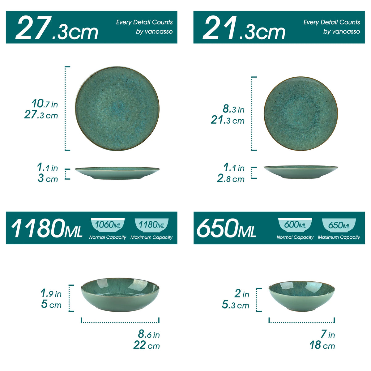 VANCASSO KARST Dinnerware Set
