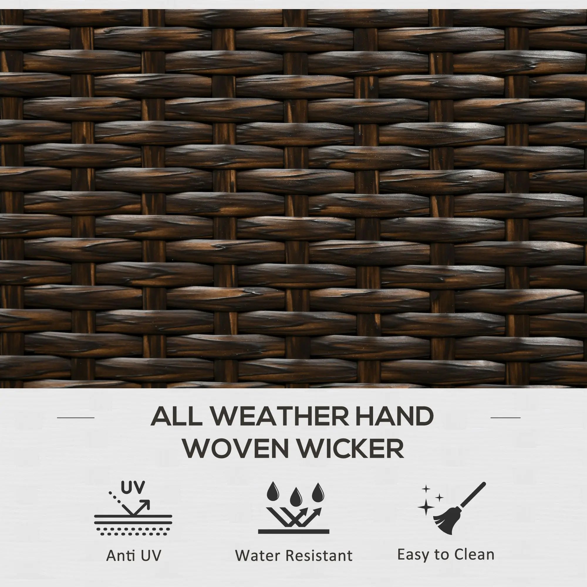 Wickerwell 113-Gallon Deck Box – Brown