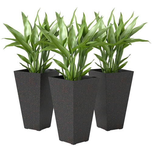 Brackenlow Tall Planters, Set of 3